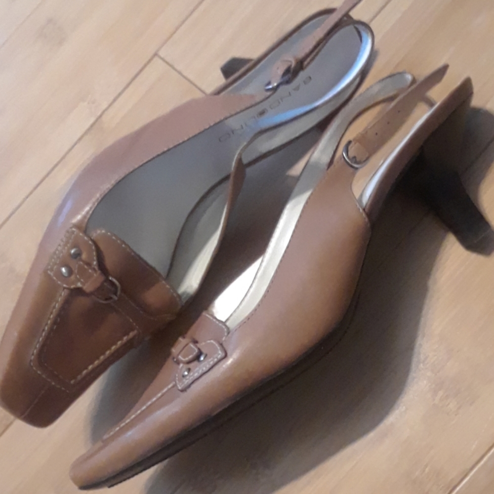 Badolino beige leather slingback - Picture 4 of 5